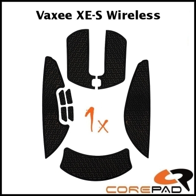 Corepad Soft Grips #842 noir Vaxee XE-S Wireless